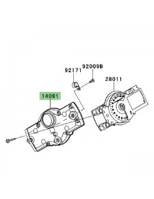 Dessous de compteur Kawasaki Versys 650 (2007-2009) | Moto Shop 35