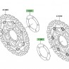 Joint de disque de frein avant Kawasaki Versys 650 (2007-2009)