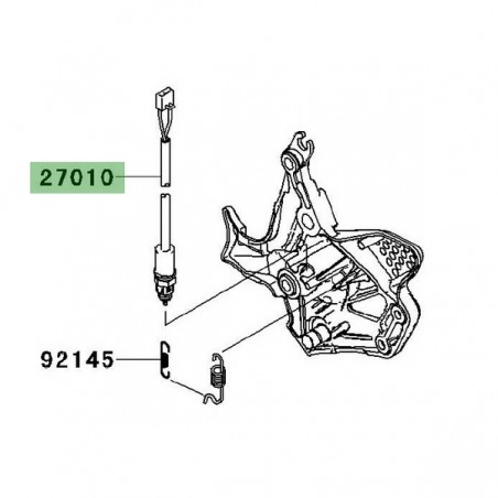 Contacteur de frein arrière Kawasaki Versys 650 (2007-2009) | Réf. 270100072