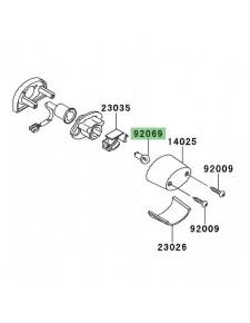 Ampoule éclairage de plaque Kawasaki Versys 650 (2007-2009) | Réf. 920691055