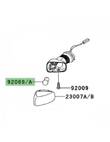 Ampoule clignotants Kawasaki Versys 650 (2007-2009) | Moto Shop 35