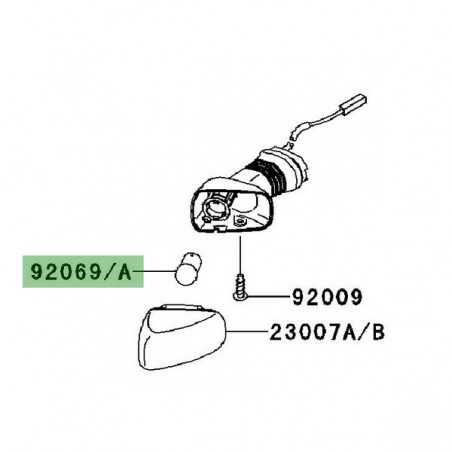 Ampoule clignotants Kawasaki Versys 650 (2007-2009) | Moto Shop 35