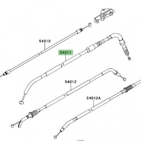 Câble d'embrayage Kawasaki Versys 650 (2010-2014) | Moto Shop 35