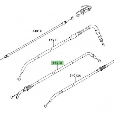 Câble ouverture des gaz Kawasaki Versys 650 (2010-2014) | Moto Shop 35