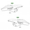 Autocollant "Kawasaki" tête de fourche Kawasaki Versys 650 (2010-2014)